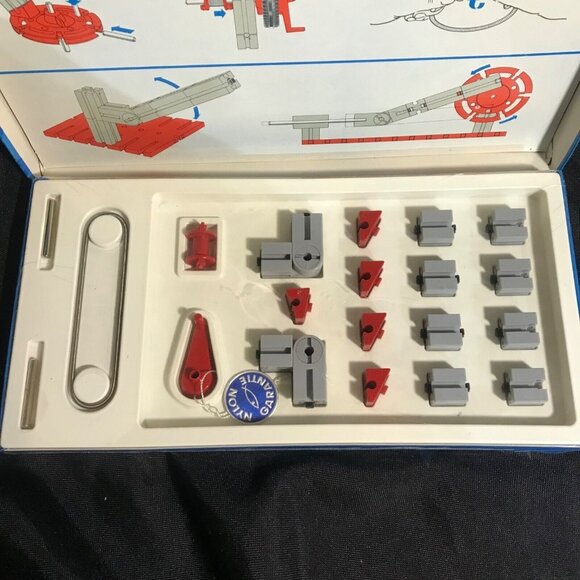 Fischertechnik 30 Construction Set Model Building Kit Germany 60's STEM Learning - Picture 3 of 4